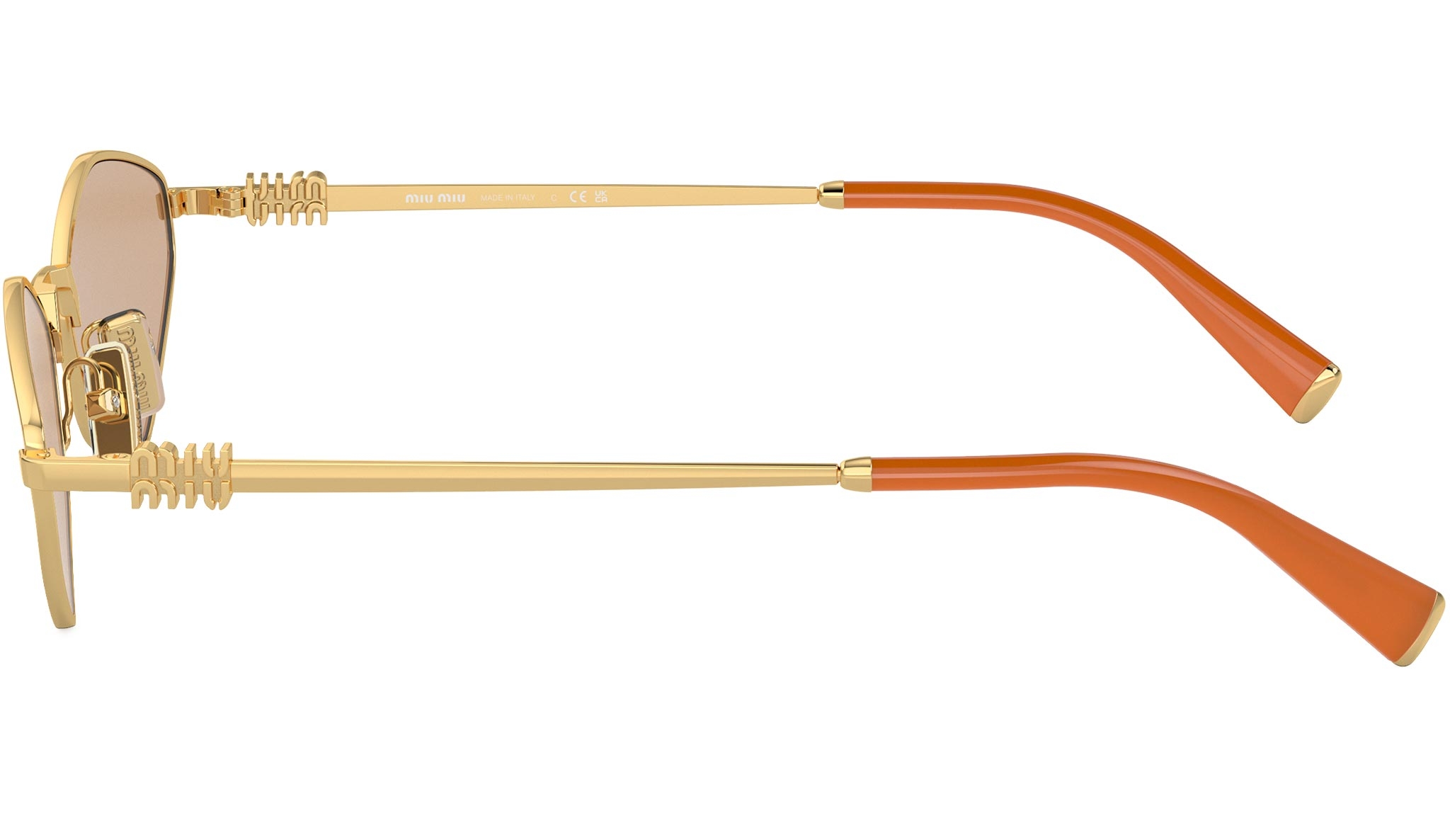 Miu Miu MU 56ZS (5AK40D) 56 | Kadın Sarı Güneş Gözlüğü